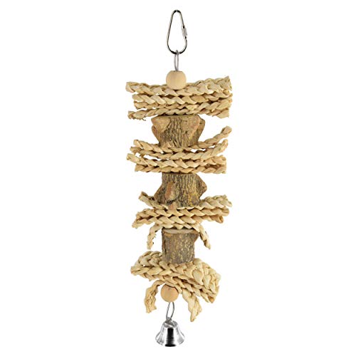 Animal Treasures Birdie Jingle Pepper Wood Kabob - Large  