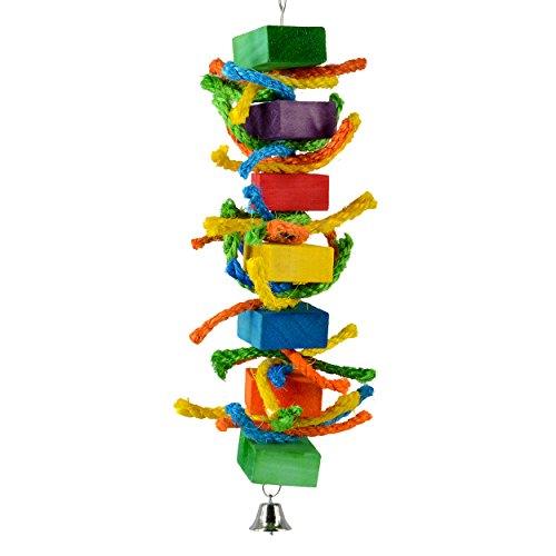 Animal Treasures Birdie Jingle Rainbow Rope Blocks