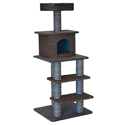 Animal Treasures Cat Tree Scratcher - Multi Level - 51"  