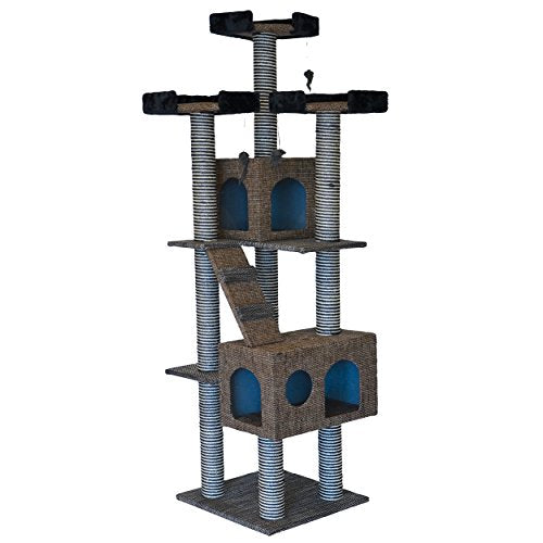 Animal Treasures Cat Tree Scratcher - Tower - 72"  