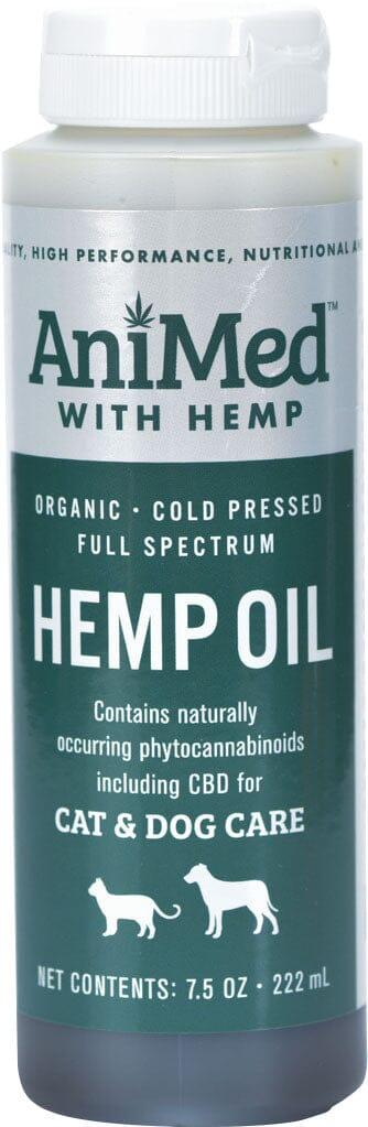 Animed Full Spectrum Hemp Oil for Cats & Dogs - 7.5 Oz  