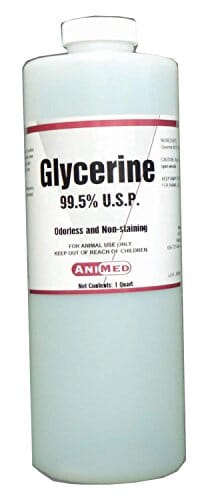 Animed Glycerine 99.5% U.S.P. Veterinary Supplies Clean Sanitize & Misc - 32 Oz