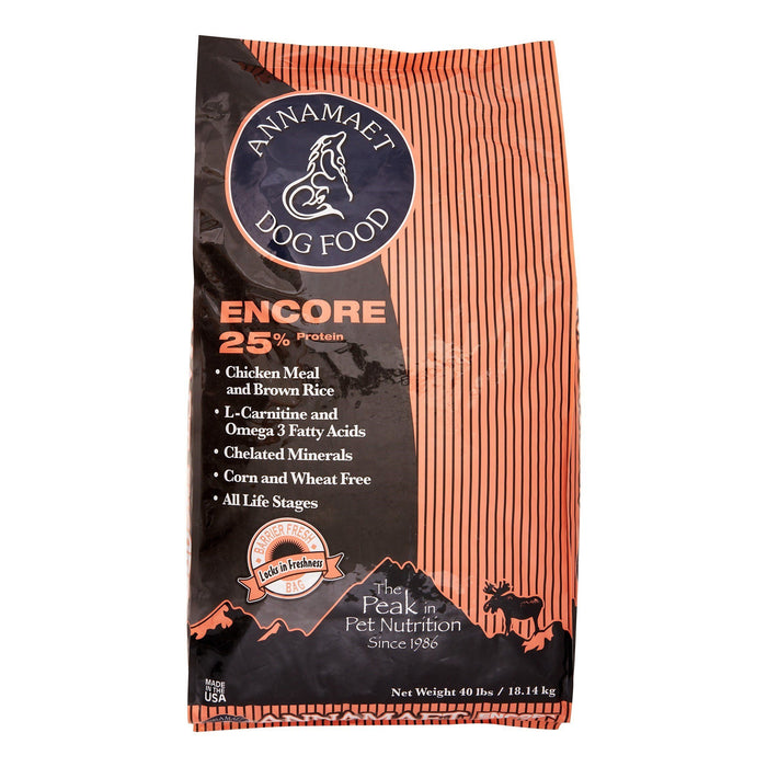 Annamaet 25% Encore Dry Dog Food - 40 lb Bag