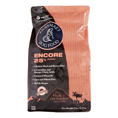 Annamaet 25% Encore Dry Dog Food - 5 lb Bag