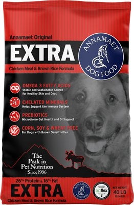 Annamaet 26% Extra Dry Dog Food - 12 lb Bag  