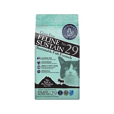 Annamaet Grain-Free Feline Sustain No. 29 Fresh Meat Wild Caught Alaskan Cod Dry Cat Food - 12 lb Bag  