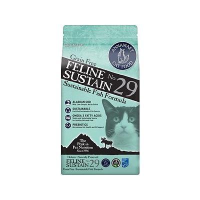 Annamaet Grain-Free Feline Sustain No. 29 Fresh Meat Wild Caught Alaskan Cod Dry Cat Food - 4 lb Bag  