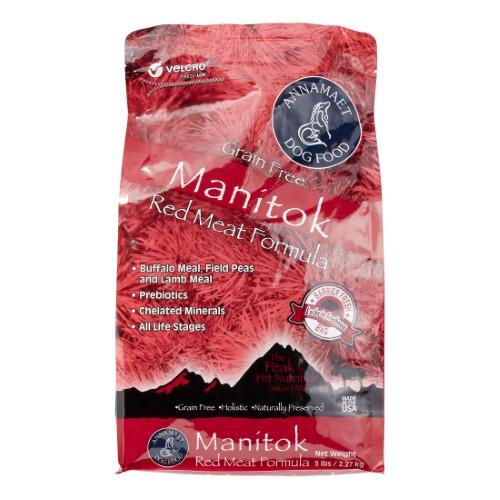 Annamaet Grain-Free Manitok Fresh Meat Deboned Lamb Formula Dry Dog Food - 5 lb Bag
