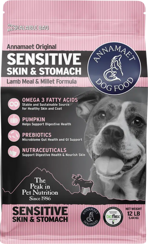 Annamaet Sensitive Skin & Stomach Dry Dog Food - 5 Lbs