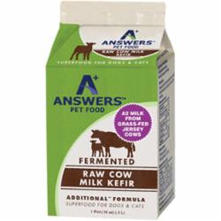 Answers Dog and Cat Frozen Addition Pet Food Cow Milk - 1 Pint  