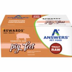 Answers Dog and Cat Frozen Pet Food Fermented Pig Feet - 4 Count  