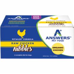 Answers Frozen Dog Food Detail Nibbles Chicken - 2.2 lbs
