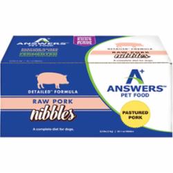 Answers Frozen Dog Food Detail Nibbles Pork - 2.2 lbs