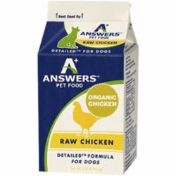 Answers Frozen Dog Food Detailed Chicken -16