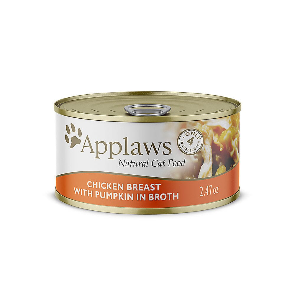 Applaws Natural Wet Cat Food Chicken Breast with Pumpkin in Broth  