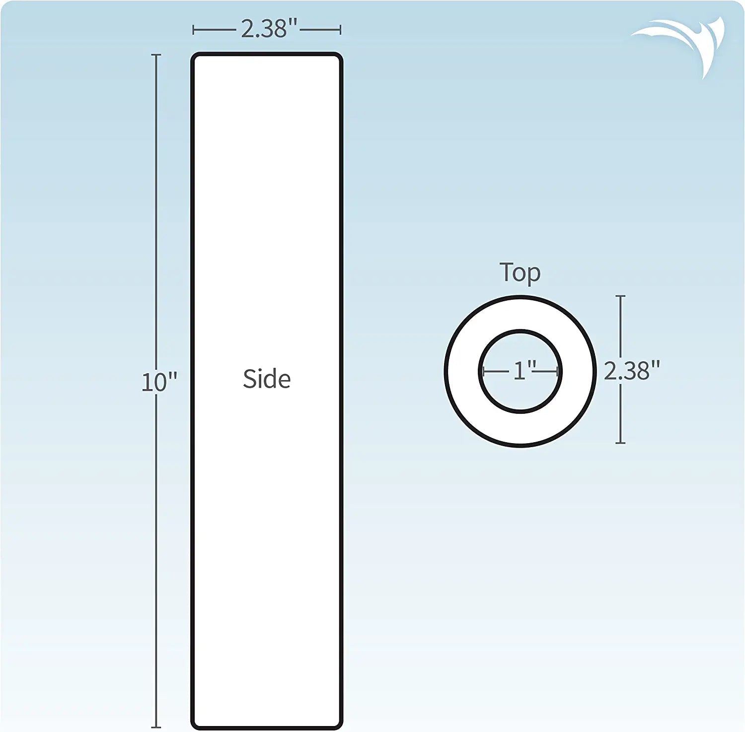 Aquatic Life Classic Ro Sediment Filter Aquarium Filter Insert - 10 In  