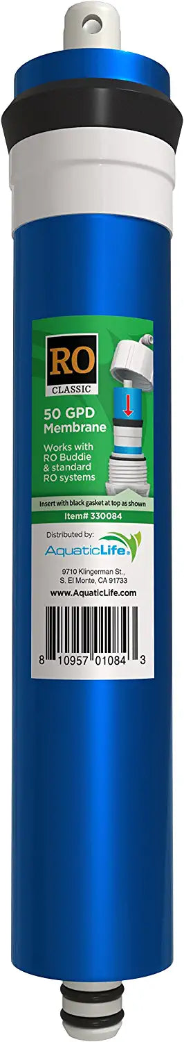 Aquatic Life Ro Thin Film Composite Membrane Aquarium Filter Insert - 50 Gpd  