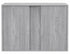 Aquatlantis Elegance Expert 100 Cabinet - Ash Grey - 40" x 16"  