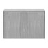 Aquatlantis Elegance Expert 120 Cabinet - Ash Grey - 47" x 16"  