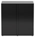 Aquatlantis Elegance Expert 80 Cabinet - Black - 32" x 16"  