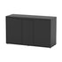 Aquatlantis Volga 240 Cabinet - Black High Gloss - 48" x 16"  