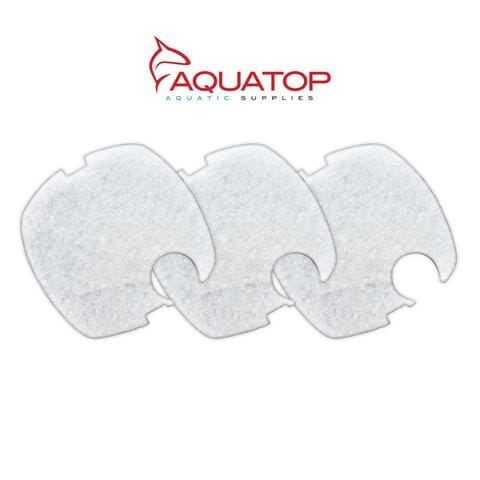 Aquatop Fine Filter Pad for Cf500Uv Canister Aquarium Filter Insert - 3 Pack  