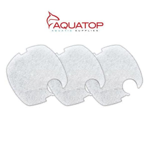 Aquatop Fine Filter Pad for Cf500Uv Canister Aquarium Filter Insert - 3 Pack