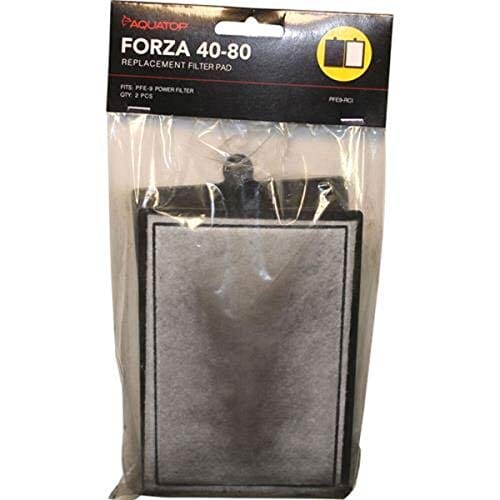 Aquatop Forza Filter Pad with Activated Carbon Aquarium Filter Insert - Black - 40 - 80...