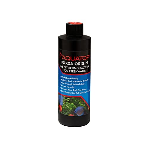 Aquatop Forza Origin Freshwater Nitrifying Bacteria Aquarium Water Conditioner - Regular - 8 Oz  