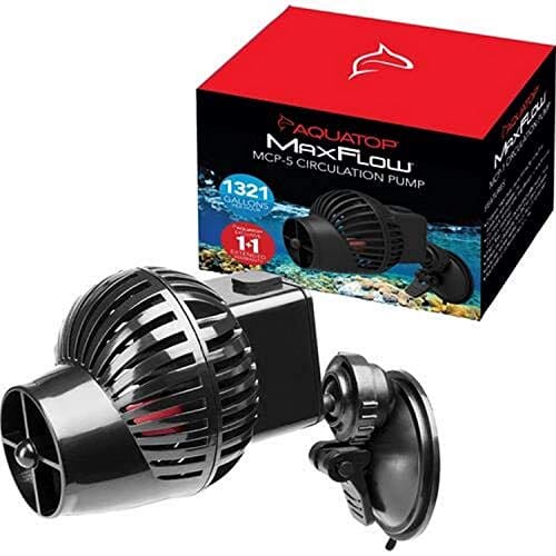 Aquatop Maxflow Circulation Pump Aquarium Powerhead - Black - 50 - 125 Gal  