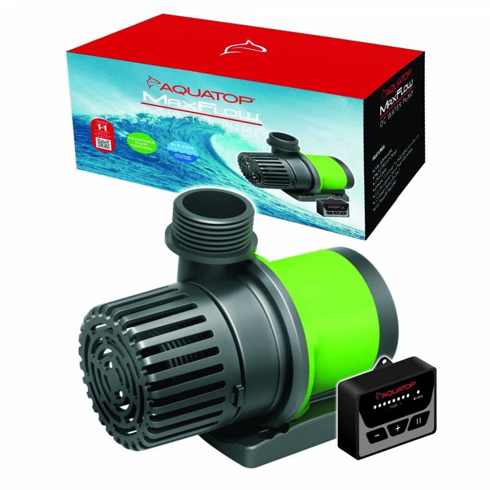 Aquatop Maxflow DC Water Pump with Controller Aquarium Air Pump - 1500 GPH  