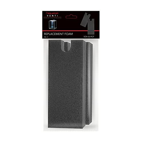 Aquatop Replacement Foam for Venti Desktop Aquarium Aquarium Filter Insert - Regular - 2 Pack  