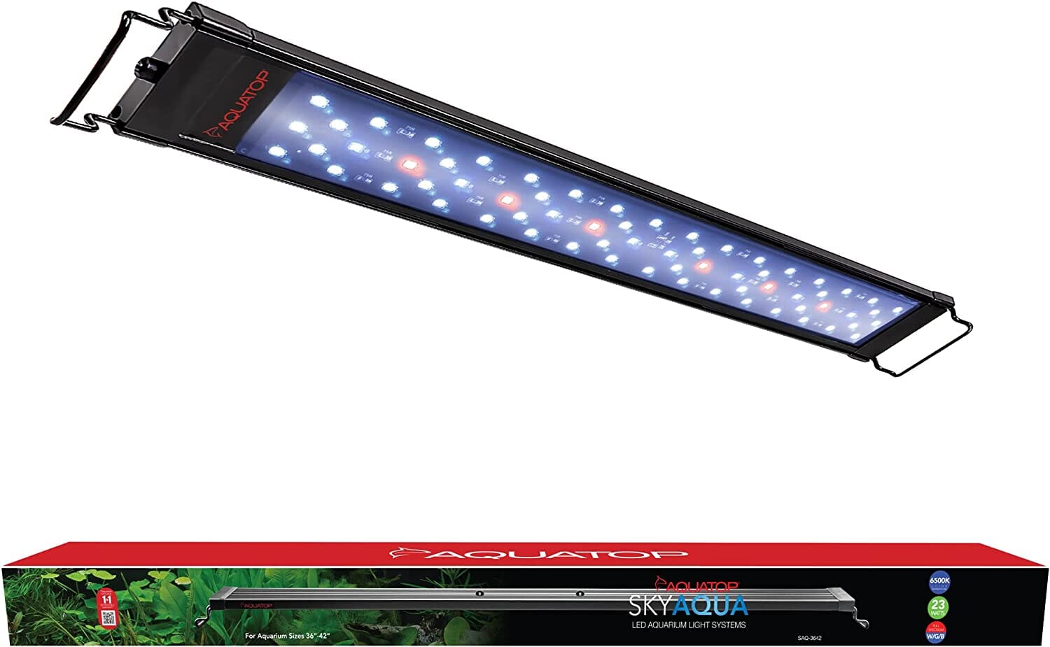 Aquatop Skyaqua Ultrabright LED Aquarium Light System - 36 - 42 In  