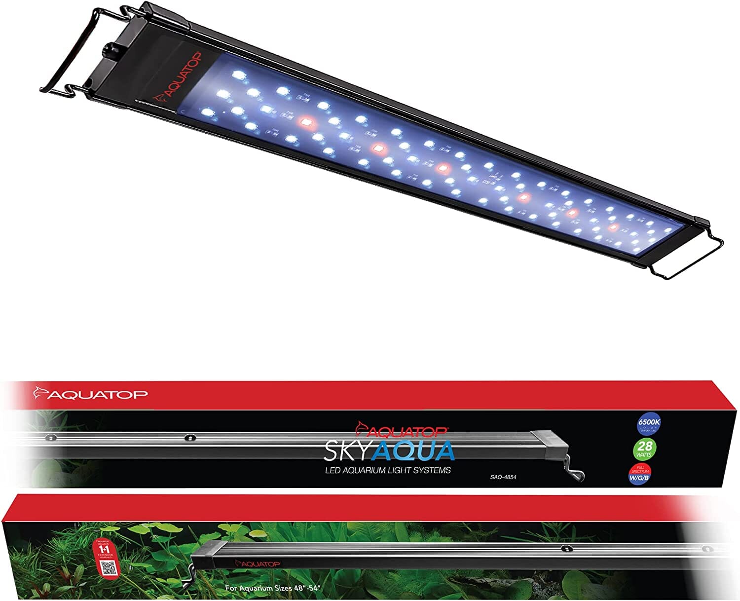 Aquatop Skyaqua Ultrabright Light System Aquarium LED Light Fixture - 48 - 54 In  