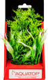 Aquatop Vibrant Wild Plant Boxed Plastic Aquarium Plant - Green - 6  