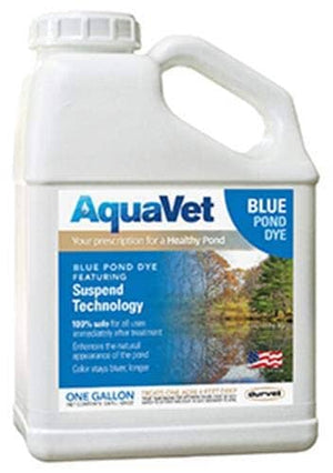 Aquavet Pond Dye with Suspend Technology Pond Water Treatment - Blue - 1 Gal