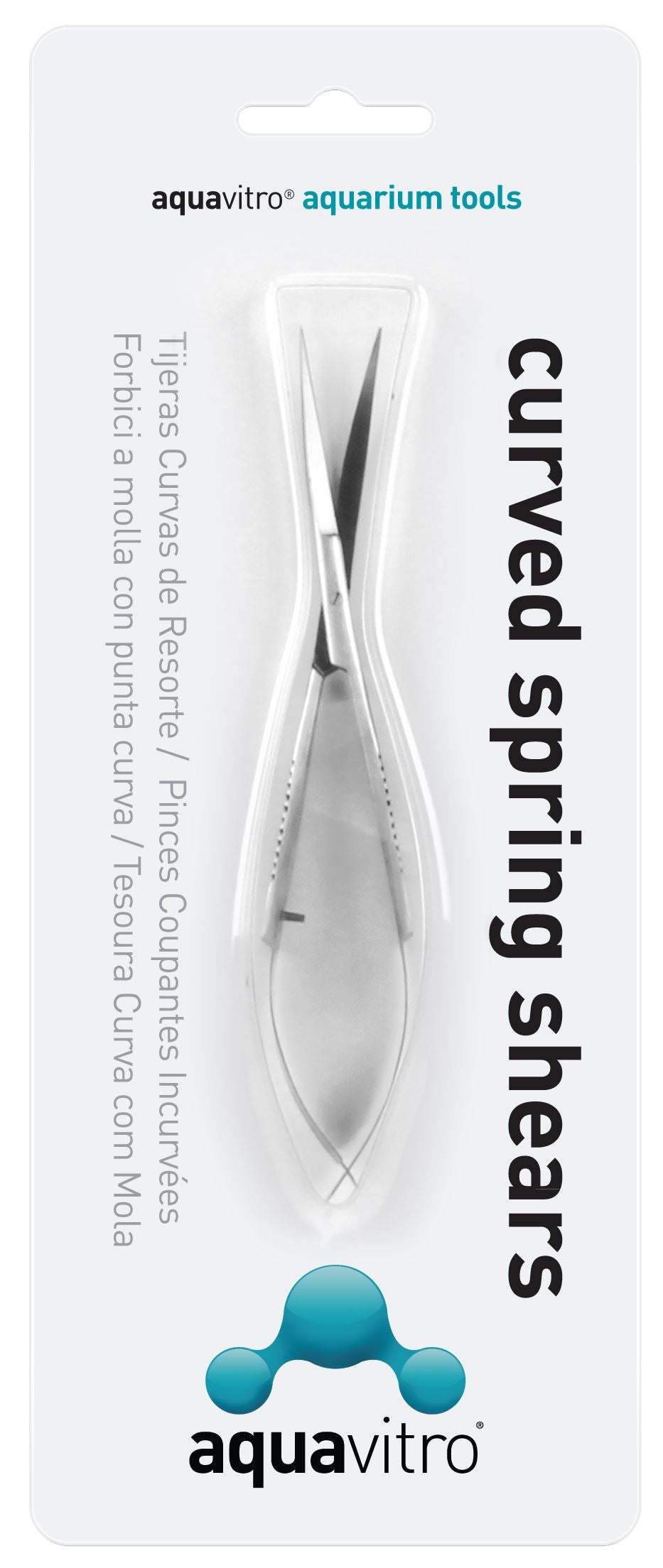 aquavitro Curved Spring Shears  