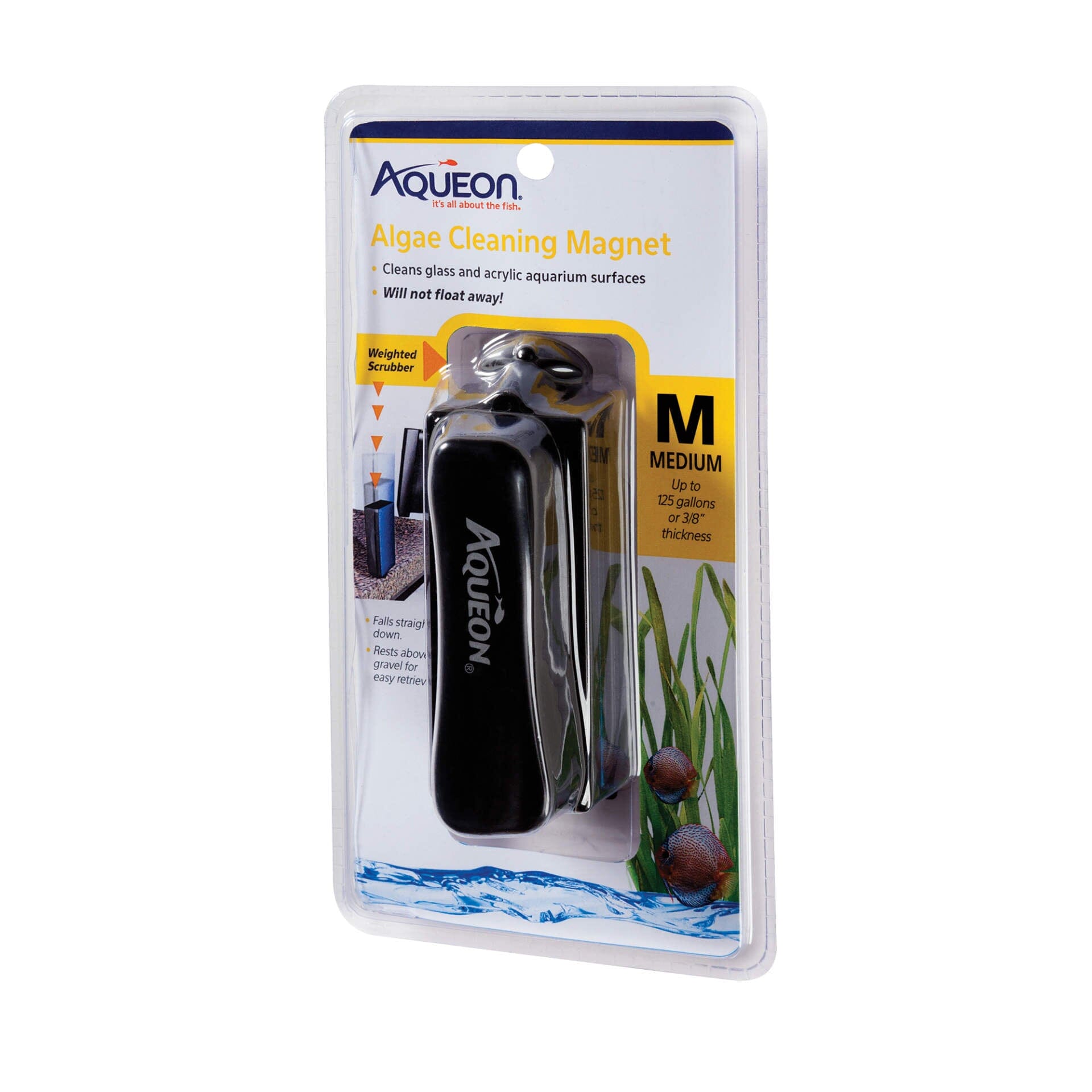 Aqueon Aquarium Algae Cleaning Magnets - Glass/Acrylic - Medium  