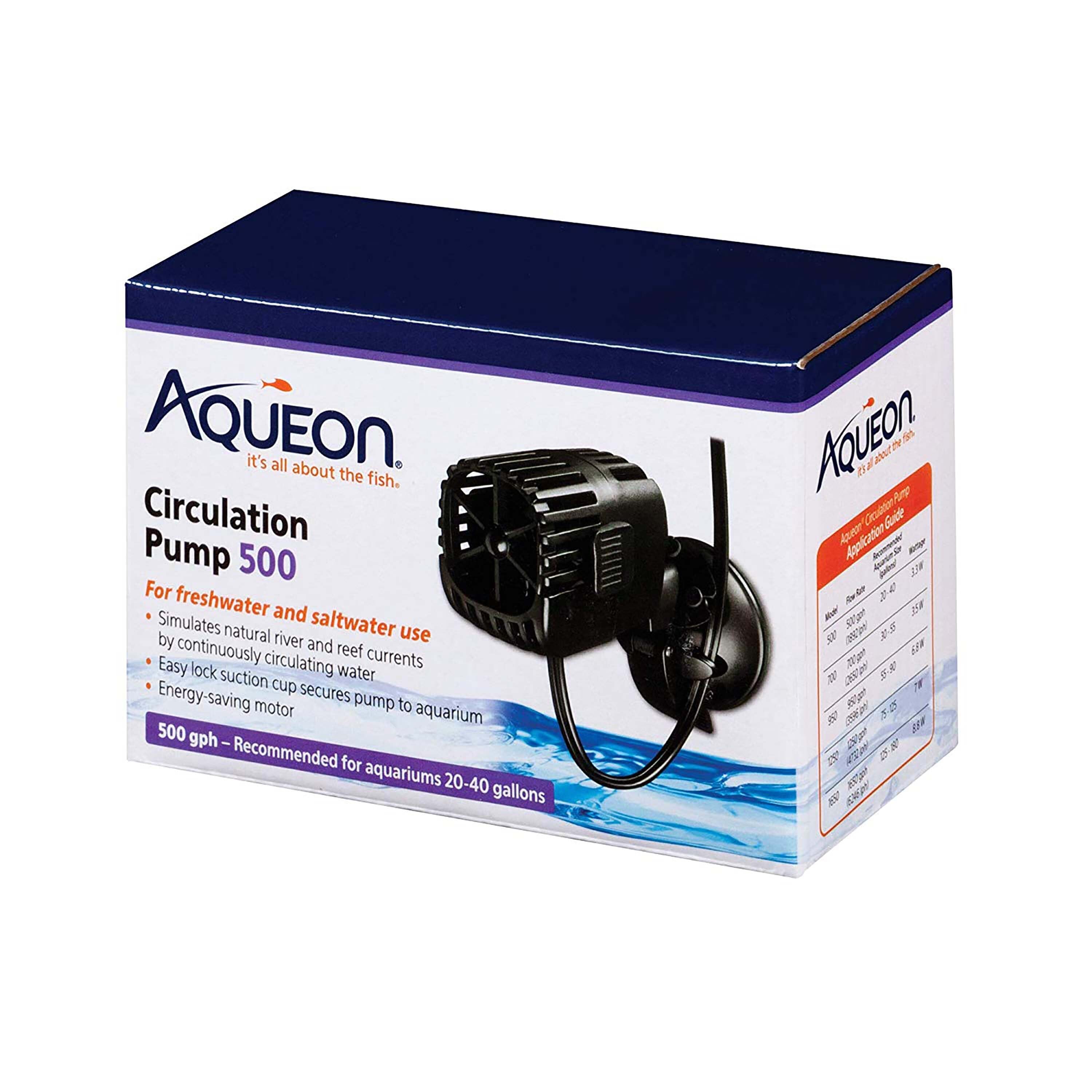 Aqueon Circulation Pump - 500 GPH  