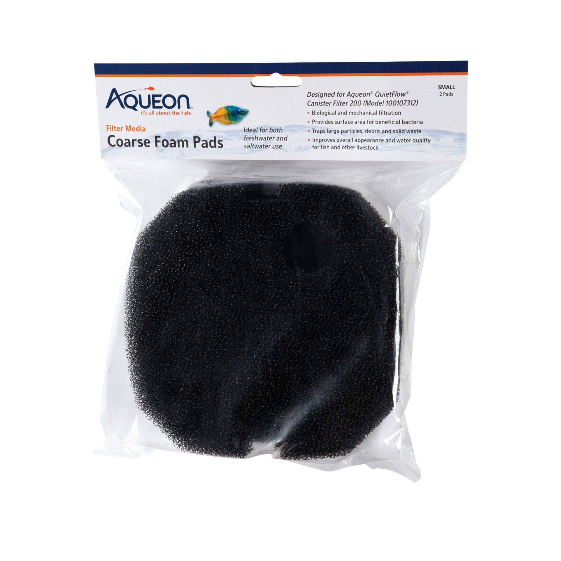 Aqueon Filter Media Foam Pad - Small  
