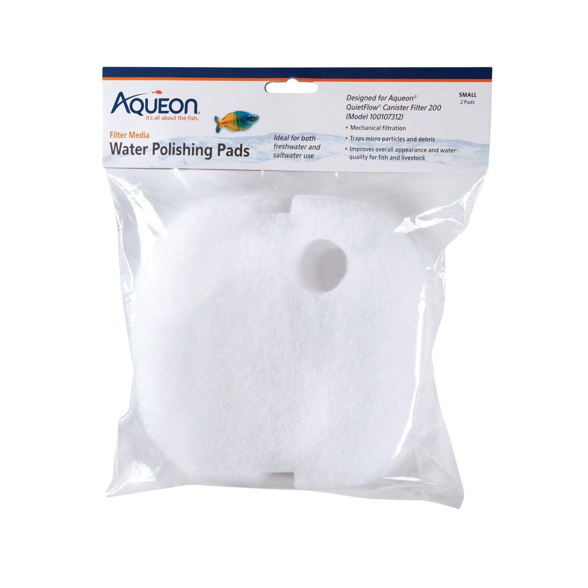 Aqueon Filter Media Water Polishing Pad - Small  
