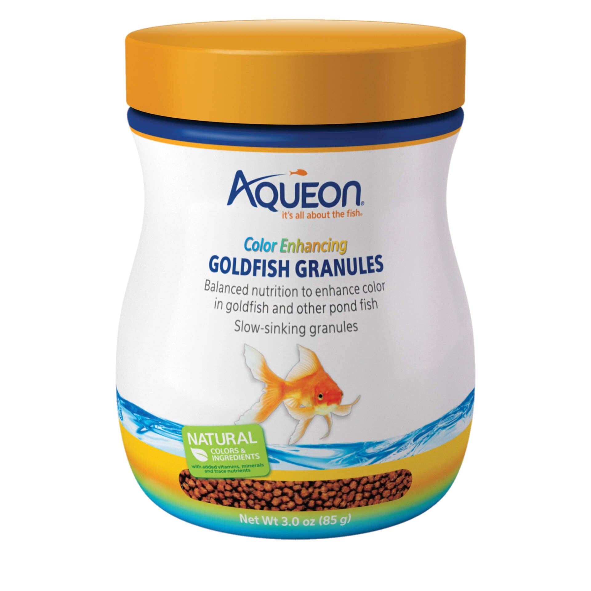 Aqueon Goldfish Granules Color Enhancing - 3 Oz  