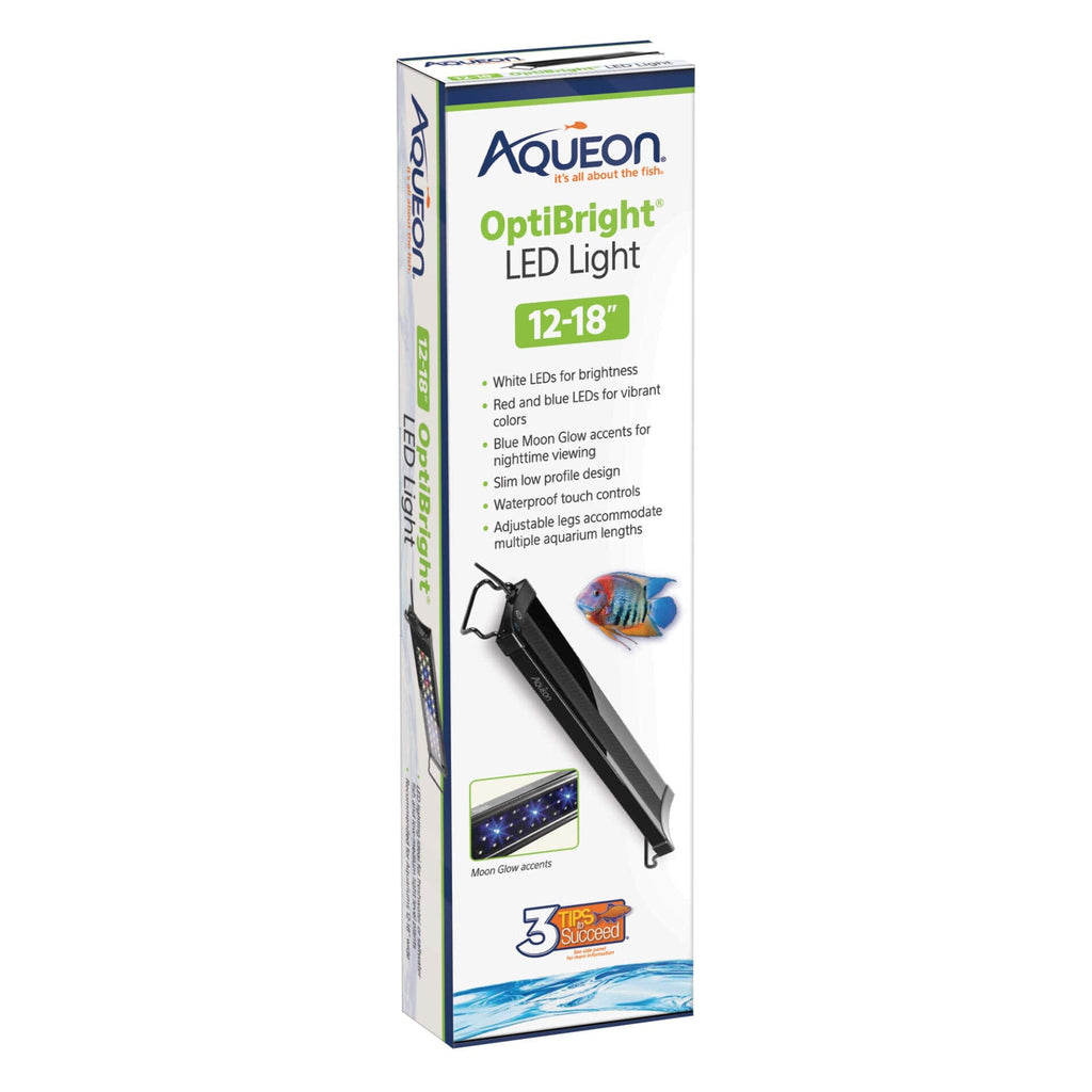 Aqueon LED OptiBright Light Fixture - 12-18 in  