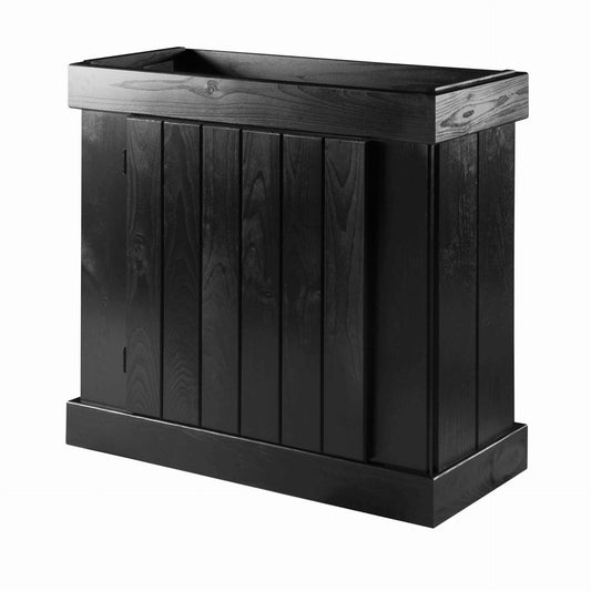Aqueon Pine Aquarium Stands Black 30 X 12 in Pet Life