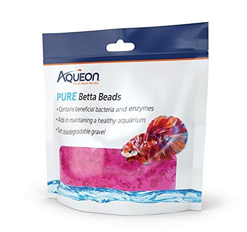 Aqueon Pure Betta Beads - Pink - 350 ml  