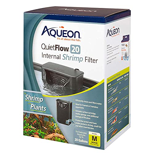 Aqueon QuietFlow Internal Shrimp Filter - 20