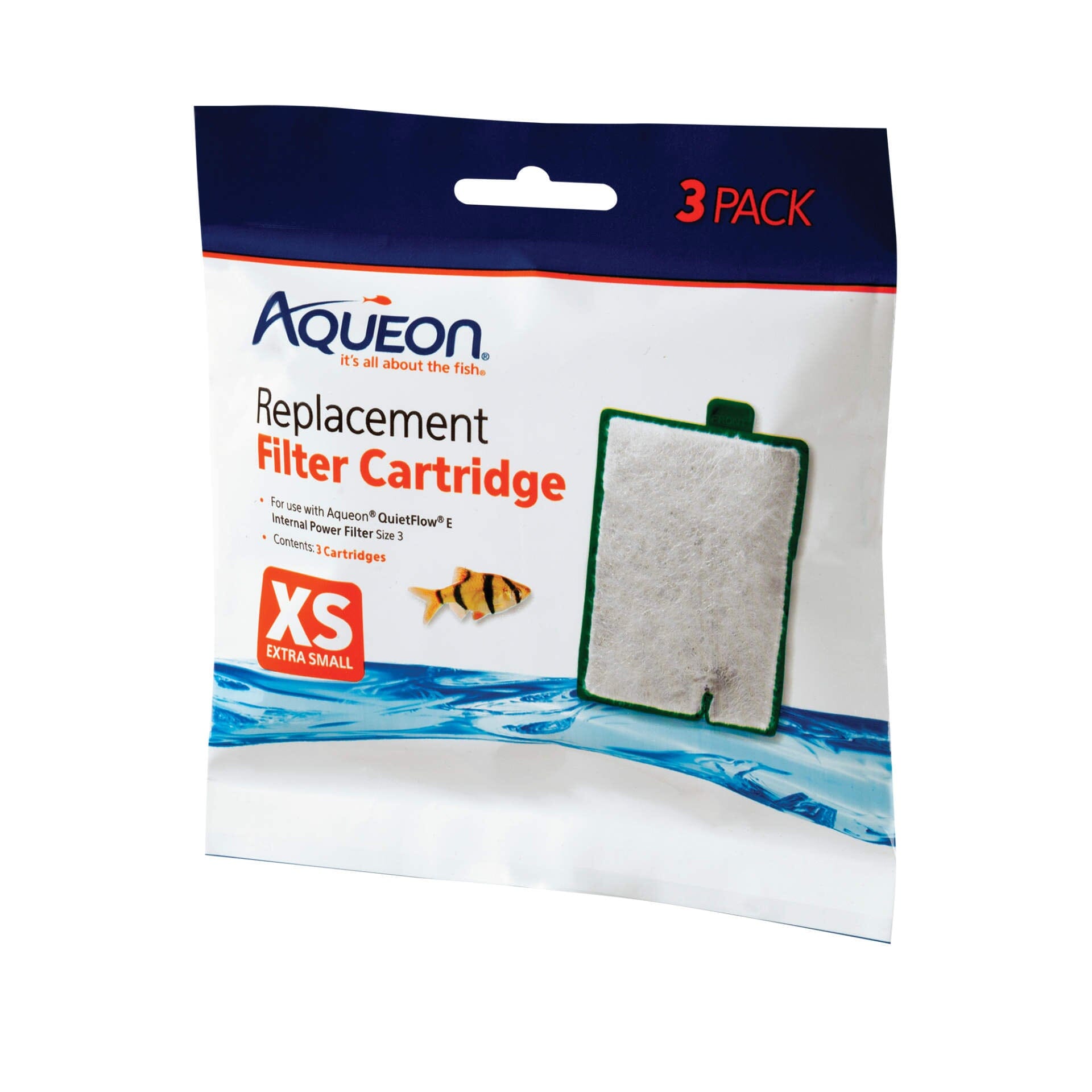 Aqueon Replacement Filter Cartridges - Extra Small - 3 Pack  
