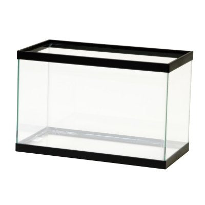 Aqueon Standard Aquarium - Black Frame - 5.5 gal - Clear Silicone  