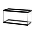 Aqueon Standard Glass Rectangle Aquarium Clear Silicone - Black - 15 gal  