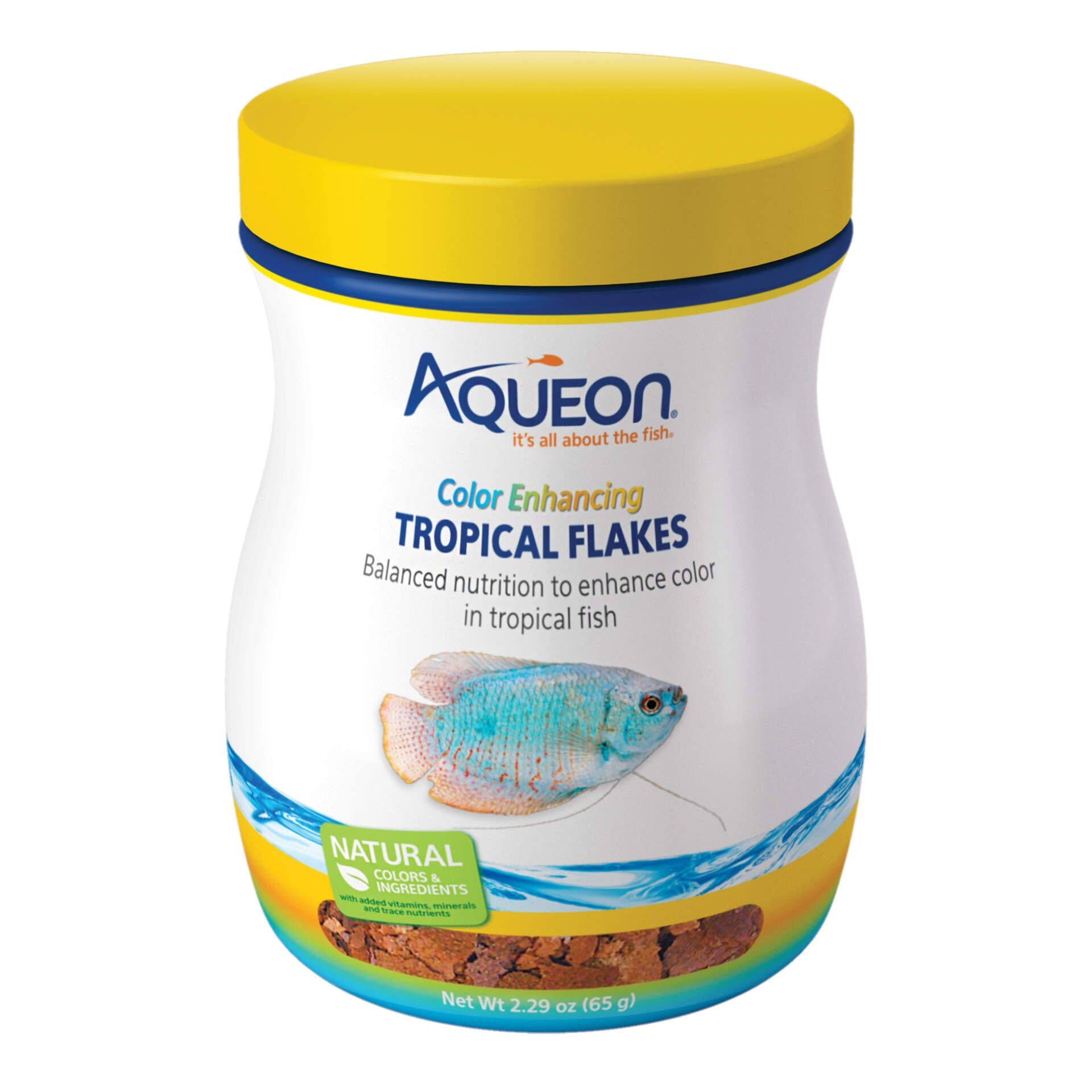 Aqueon Tropical Flakes Color Enhancing - 2.29 Oz Color  
